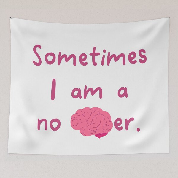 Item preview, Sometimes I Am A No Brainer designed and sold by lowercasev.
