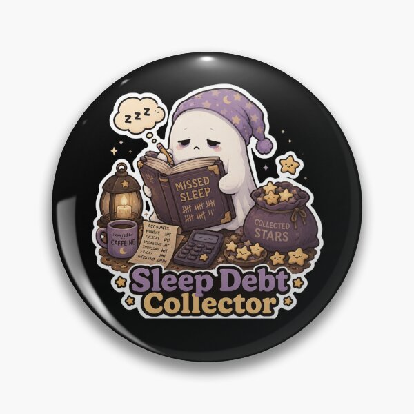 Item preview, Sleep Debt Collector Ghost Shirt | Funny Sleep Deprived Ghost Caffeine Lover Gift designed and sold by MrDev.