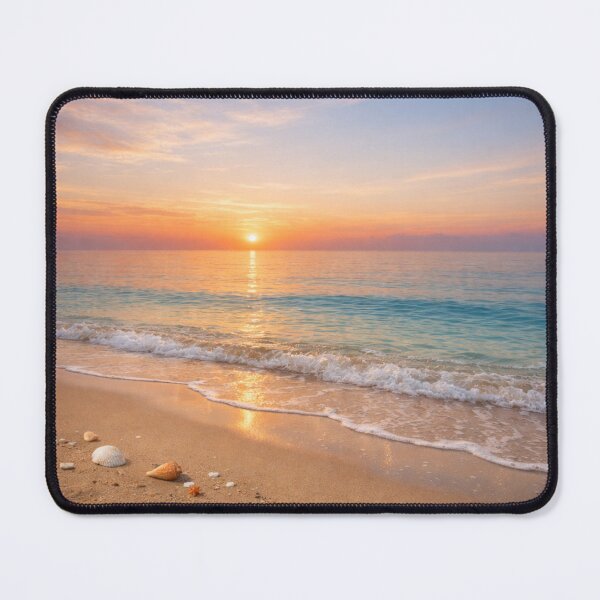 Item preview, Serene Beach Sunset designed and sold by LiliMarieStudio.