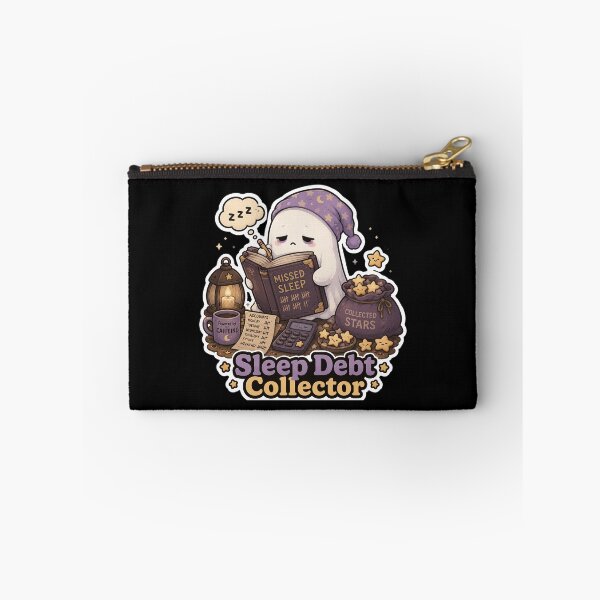 Item preview, Sleep Debt Collector Ghost Shirt | Funny Sleep Deprived Ghost Caffeine Lover Gift designed and sold by MrDev.