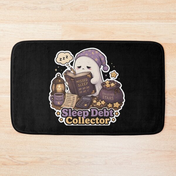 Item preview, Sleep Debt Collector Ghost Shirt | Funny Sleep Deprived Ghost Caffeine Lover Gift designed and sold by MrDev.