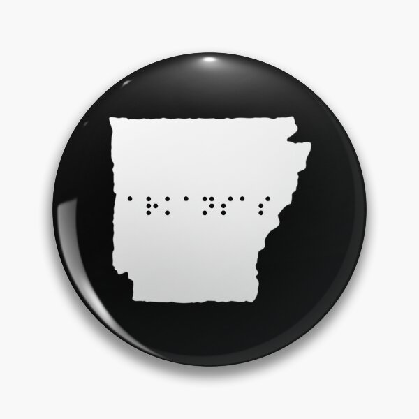 Item preview, Arkansas State Shape Braille Shirt designed and sold by sebasssaalinde.