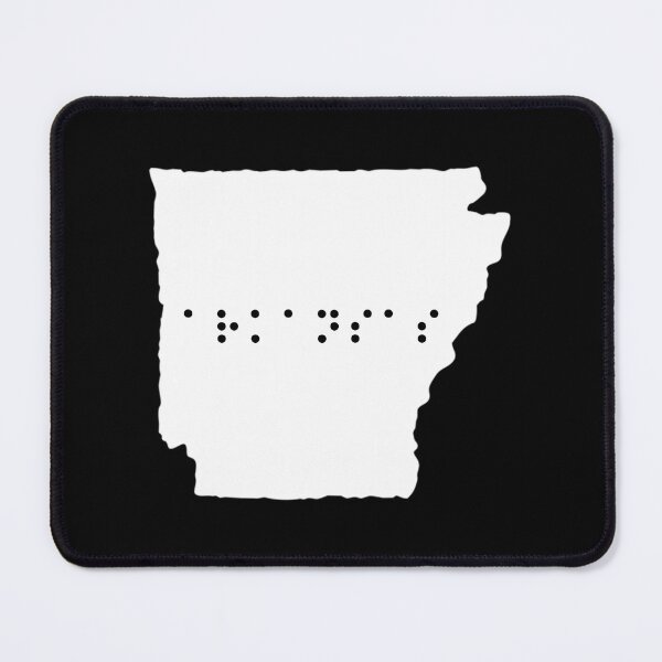Item preview, Arkansas State Shape Braille Shirt designed and sold by sebasssaalinde.