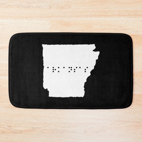 Item preview, Arkansas State Shape Braille Shirt designed and sold by sebasssaalinde.