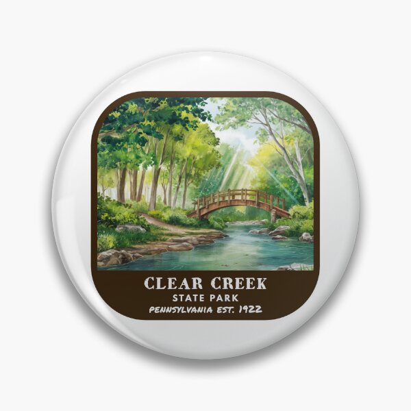 Item preview, Clear Creek State Park (Pennsylvania) designed and sold by RabbitK.