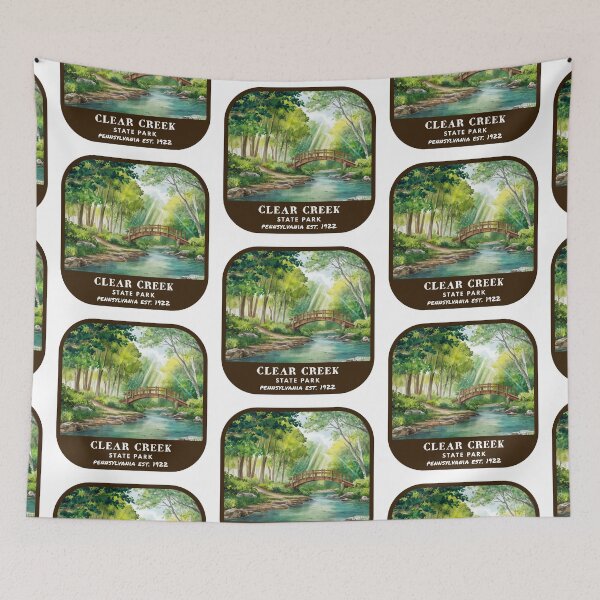 Item preview, Clear Creek State Park (Pennsylvania) designed and sold by RabbitK.