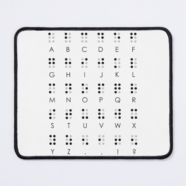 Item preview, Braille Alphabet For The Blind Infographic With Instructions designed and sold by sebasssaalinde.