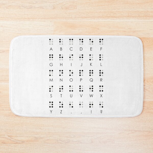 Item preview, Braille Alphabet For The Blind Infographic With Instructions designed and sold by sebasssaalinde.