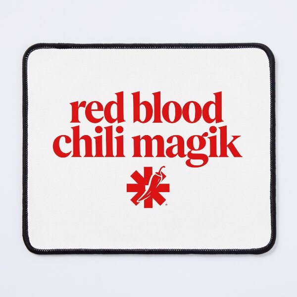 Item preview, Red Blood Chili Magik | Spicy Pepper Typography designed and sold by Mystic & Celestial Art.