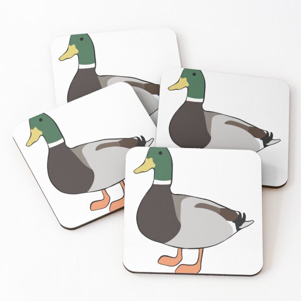 Item preview, Cute Mallard Duck Cute Green Head Waterfowl Illustration designed and sold by Quiajia.