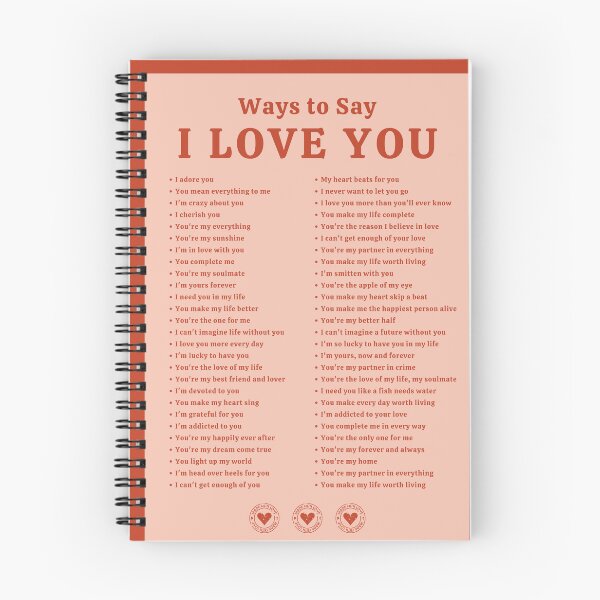 Item preview, Ways To Say I Love You - Red designed and sold by EliteShadow.