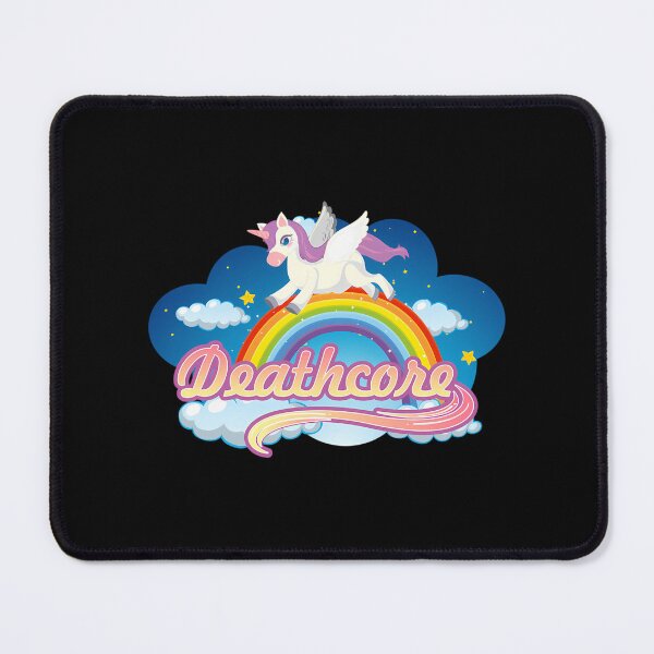 Item preview, Deathcore Rainbow Unicorn designed and sold by paignerdiger.