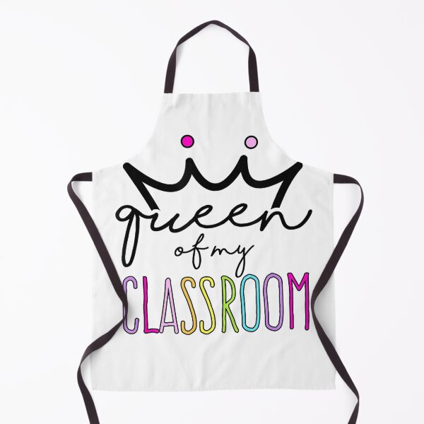 Item preview, Queen Of My Classroom - Colorful Teacher T-Shirt for Men Women designed and sold by gidget-gadget.