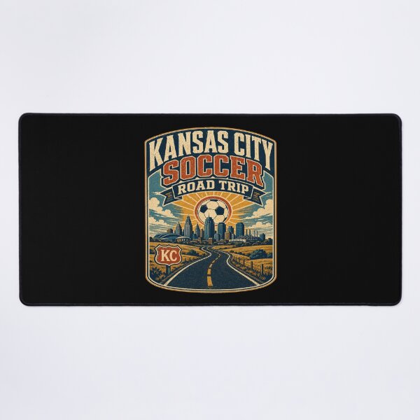 Item preview, Kansas City Soccer Road Trip Retro Travel Shirt | Vintage Highway Skyline Football Fan Design designed and sold by Globalcitytees.