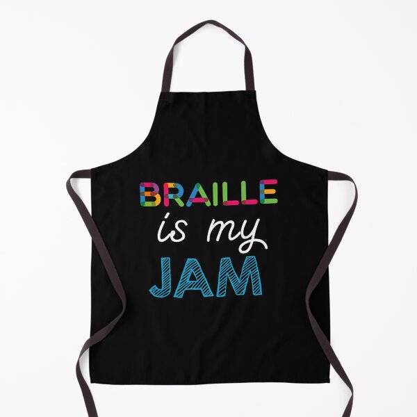 Item preview, Braille Is My Jam. Funny Braille Design designed and sold by sebasssaalinde.