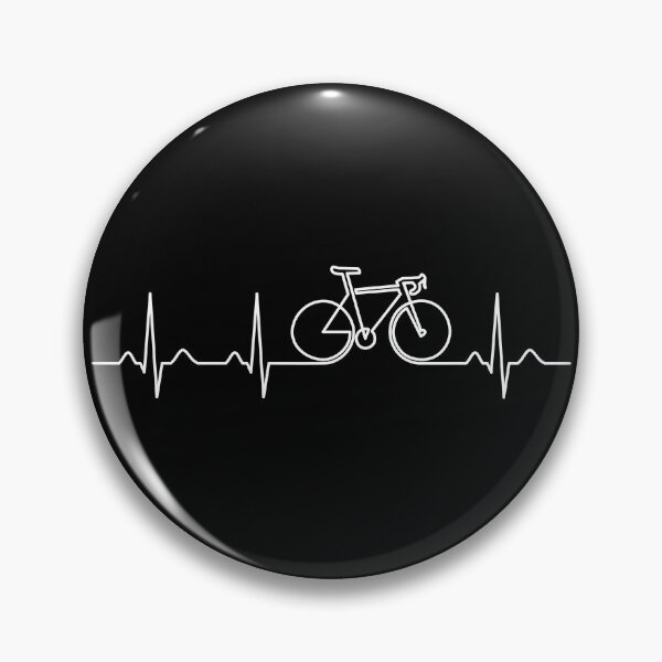 Item preview, Cycling Heartbeat Bicycle Cyclist Gift designed and sold by clickbongski.