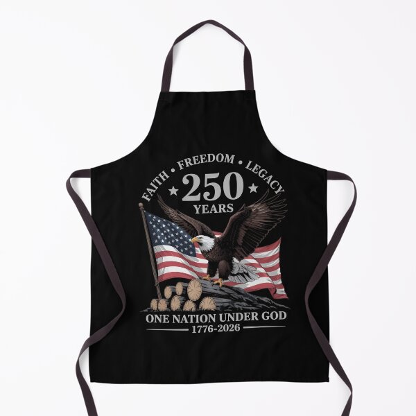 Item preview, 250 Years Faith Freedom Legacy Eagle designed and sold by scarryLoopOP.