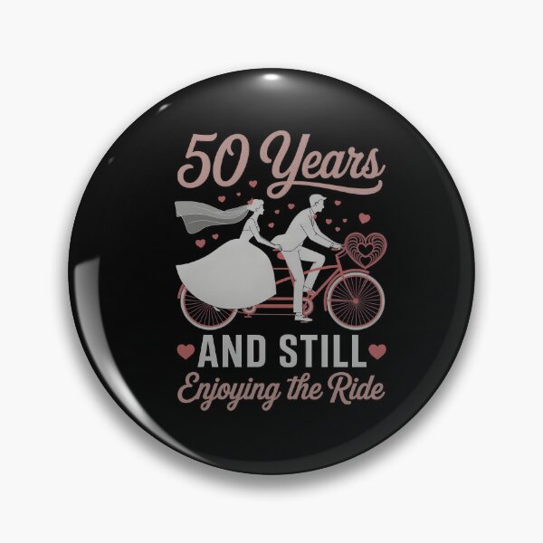 Item preview, 50 Years And Still Enjoying The Ride Couple designed and sold by SlavisaKon.