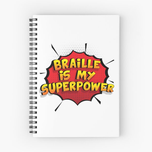 Item preview, Braille Is My Superpower Funny Design Braille Gift designed and sold by sebasssaalinde.