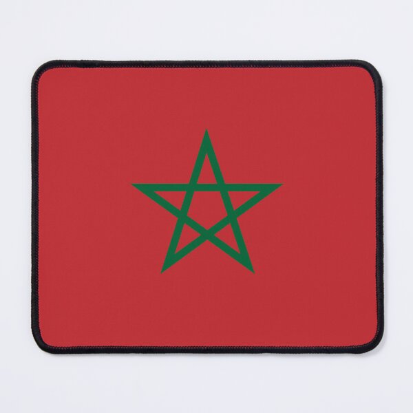 Item preview, Morocco Flag, High Resolution Design designed and sold by cheeseburgercat.