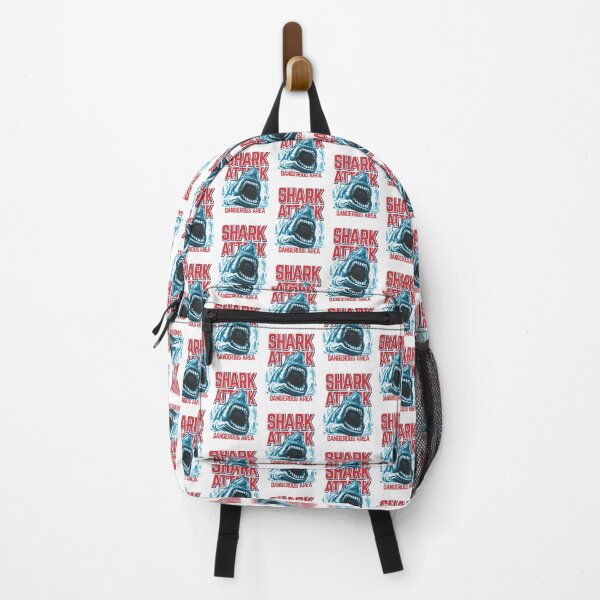 Item preview, Shark Attack Dangerous Area Retro Graphic designed and sold by artworkathome.