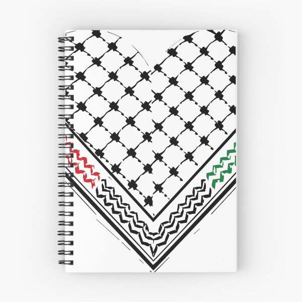 Item preview, Heart of Palestine – Keffiyeh Art designed and sold by aswan2000.