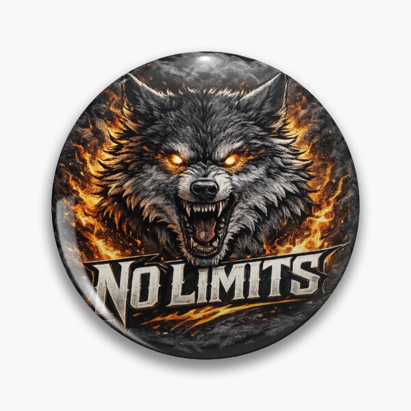 Item preview, No Limits – Inferno Wolf designed and sold by Dreamy fantasy design.