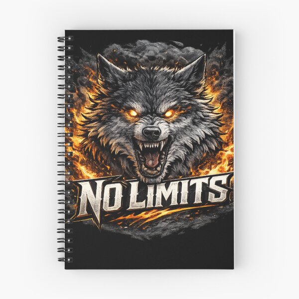 Item preview, No Limits – Inferno Wolf designed and sold by Dreamy fantasy design.