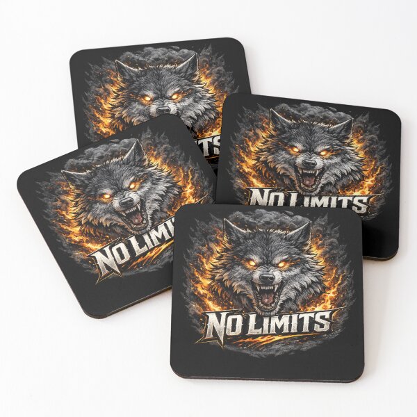 Item preview, No Limits – Inferno Wolf designed and sold by Dreamy fantasy design.