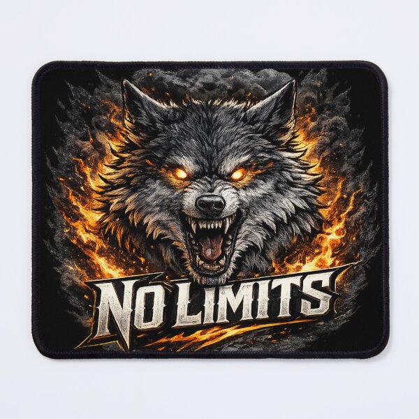 Item preview, No Limits – Inferno Wolf designed and sold by Dreamy fantasy design.