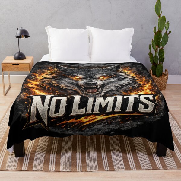 Item preview, No Limits – Inferno Wolf designed and sold by Dreamy fantasy design.
