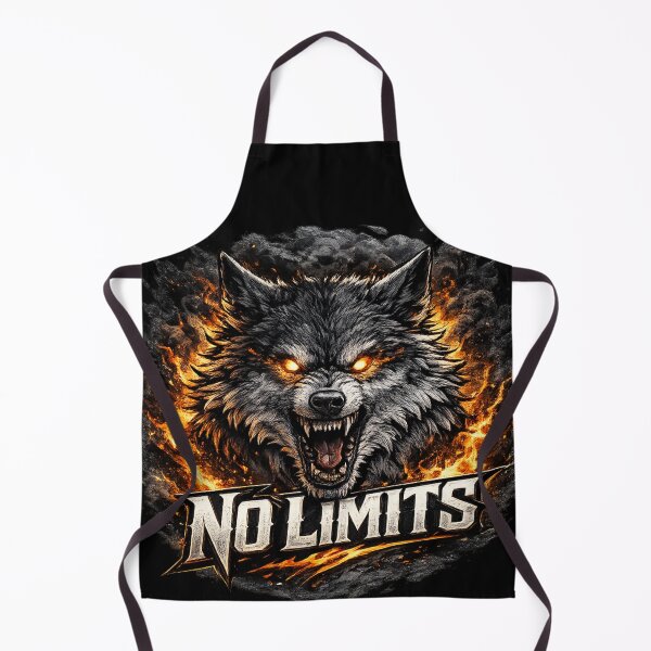 Item preview, No Limits – Inferno Wolf designed and sold by Dreamy fantasy design.