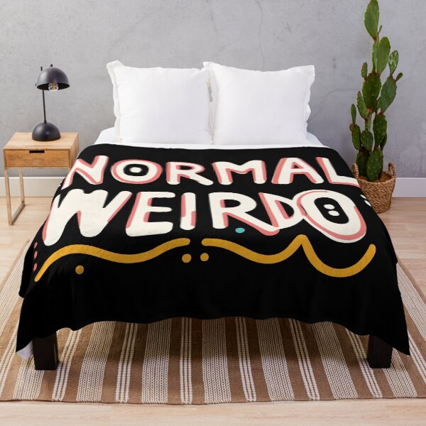 Item preview, Copy of Weirdo Is The New Normal – Funny Oddball Quote designed and sold by Scaryzz.