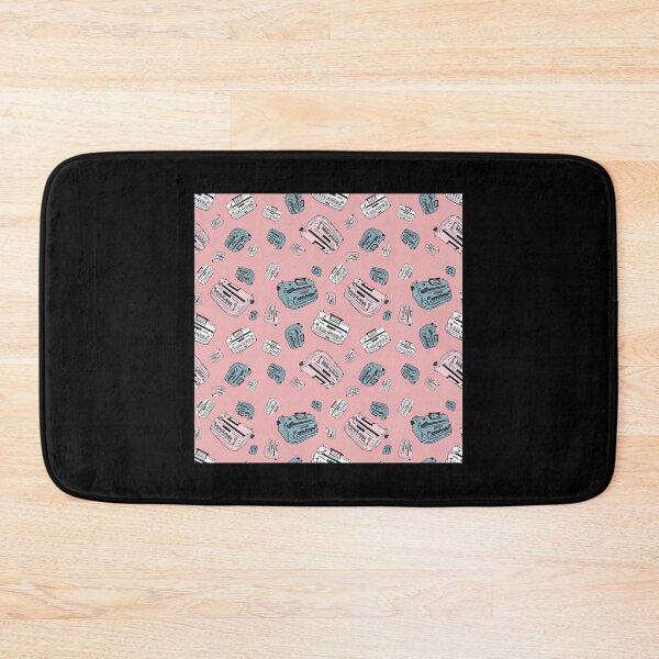 Item preview, Braillers. Illustration Of Braille Typing Device. Pink And Green Repeating Pattern. designed and sold by sebasssaalinde.