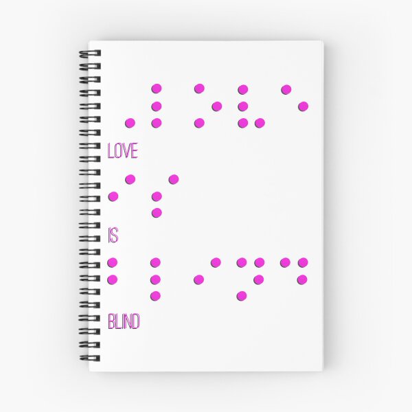 Item preview, Love Is Blind (Braille) designed and sold by sebasssaalinde.