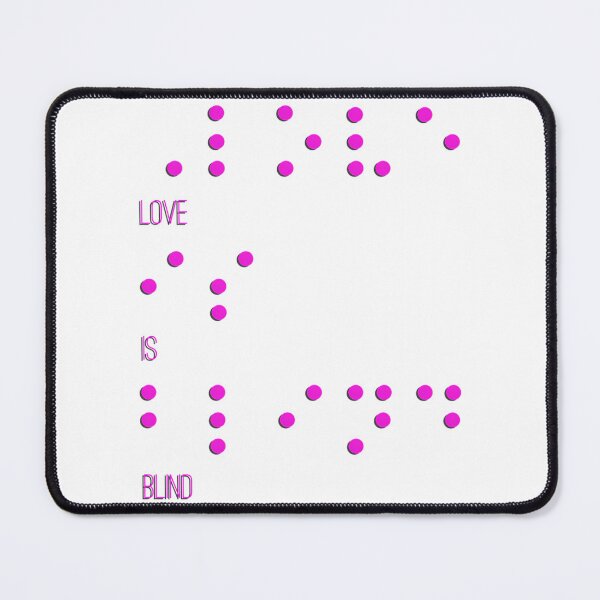 Item preview, Love Is Blind (Braille) designed and sold by sebasssaalinde.
