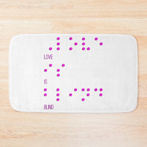 Item preview, Love Is Blind (Braille) designed and sold by sebasssaalinde.