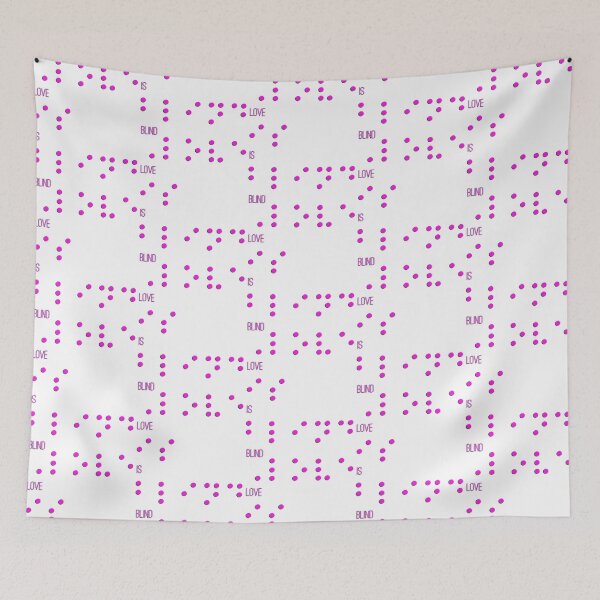 Item preview, Love Is Blind (Braille) designed and sold by sebasssaalinde.