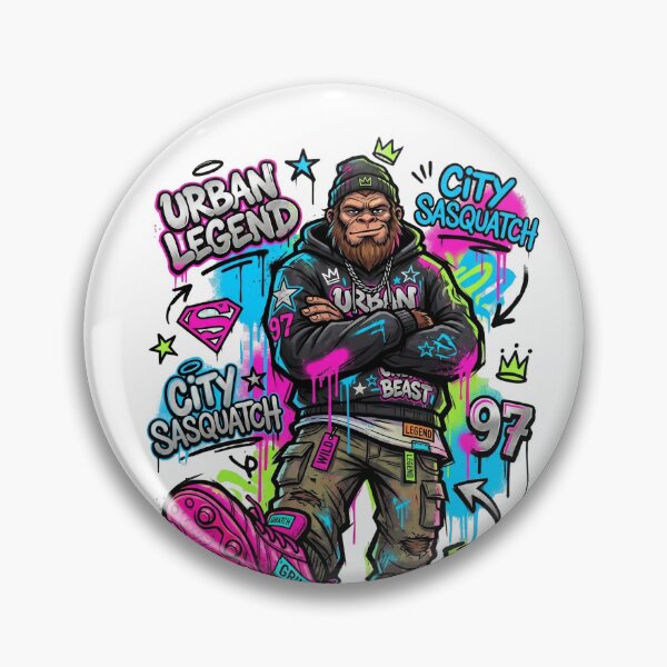 Item preview, Urban Legend Sasquatch designed and sold by Roy & Tiffany.