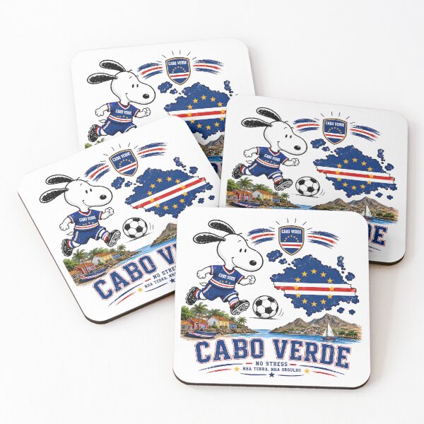 Item preview, Snoopy Cape Verde Team World Cup 2026 designed and sold by Har-vee.