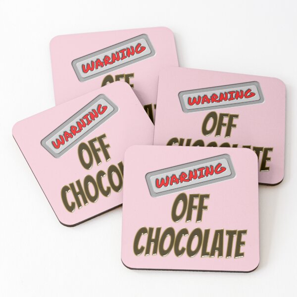 Item preview, Warning: Off Chocolate designed and sold by Odd-Squared.