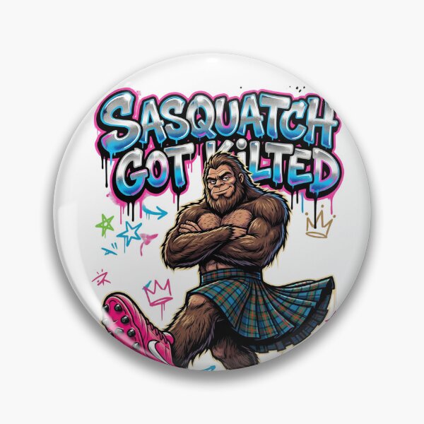 Item preview,  Sasquatch Got Kilted designed and sold by Roy & Tiffany.