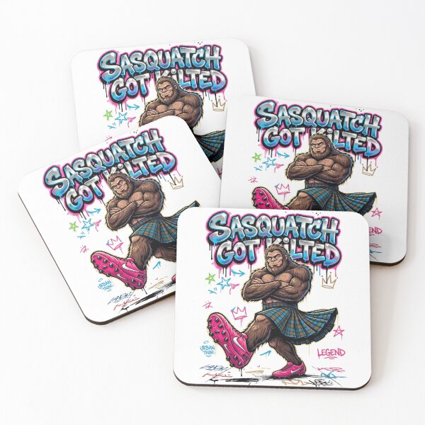 Item preview,  Sasquatch Got Kilted designed and sold by Roy & Tiffany.