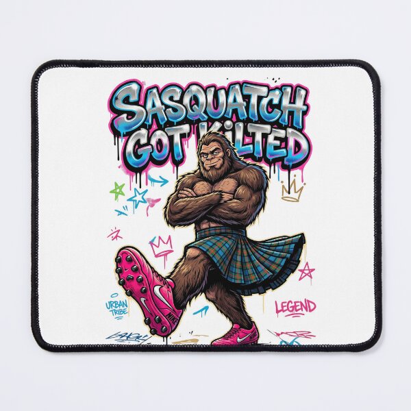 Item preview,  Sasquatch Got Kilted designed and sold by Roy & Tiffany.