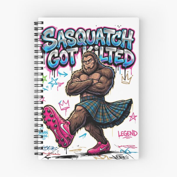 Item preview,  Sasquatch Got Kilted designed and sold by Roy & Tiffany.
