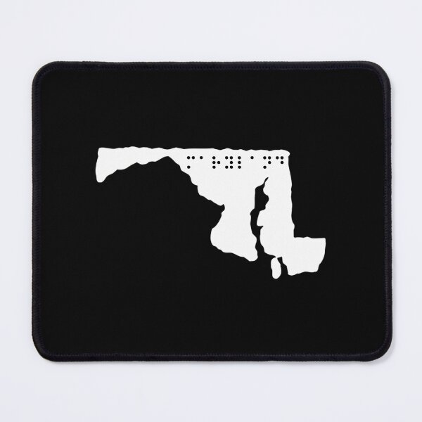 Item preview, Maryland State Shape Braille Shirt designed and sold by sebasssaalinde.