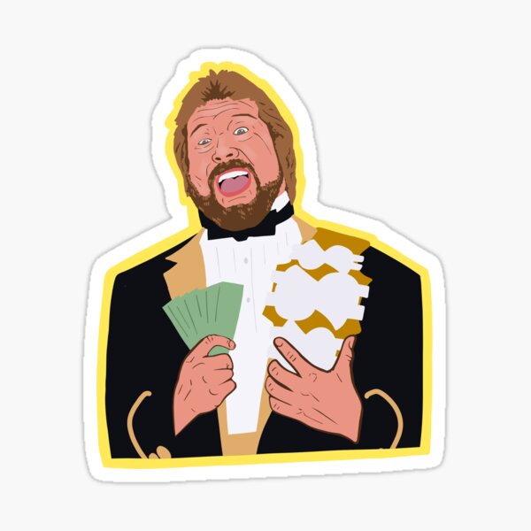 Million dollar man Sticker