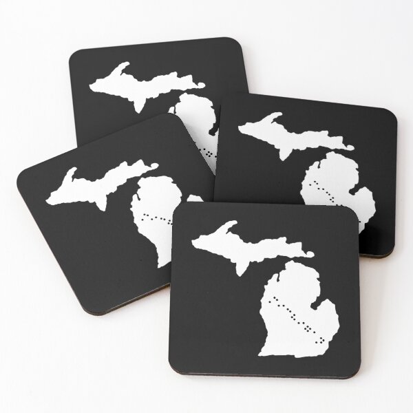 Item preview, Michigan State Shape Braille Shirt designed and sold by sebasssaalinde.