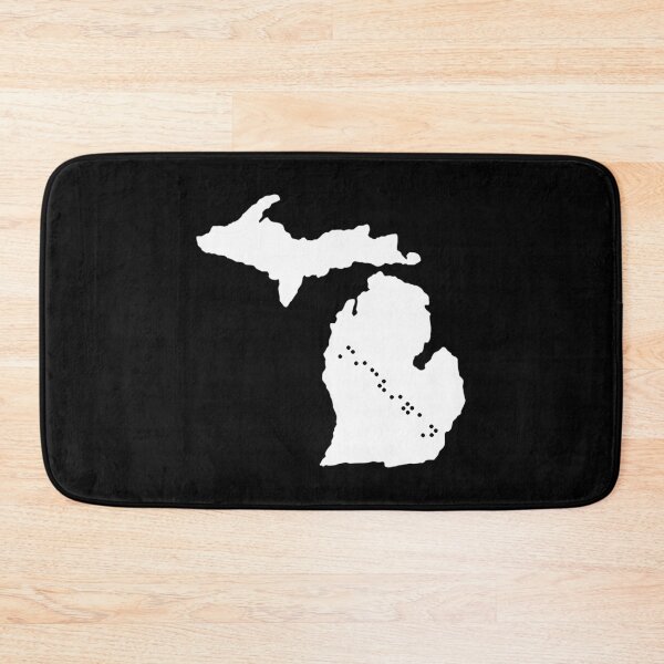 Item preview, Michigan State Shape Braille Shirt designed and sold by sebasssaalinde.