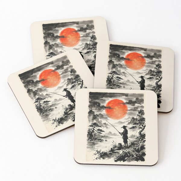 Item preview, Crimson Sun Fisherman designed and sold by Tnerv.